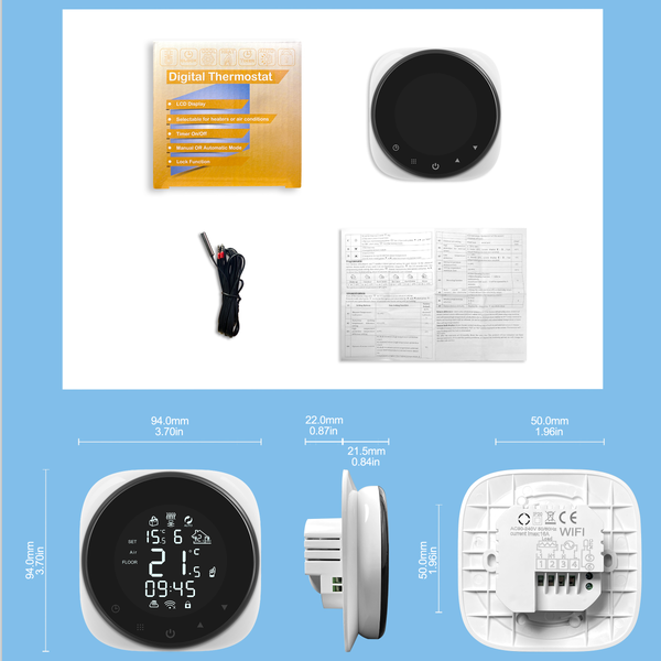 floor water heating thermostat HY316 floor water heating thermostat HY316