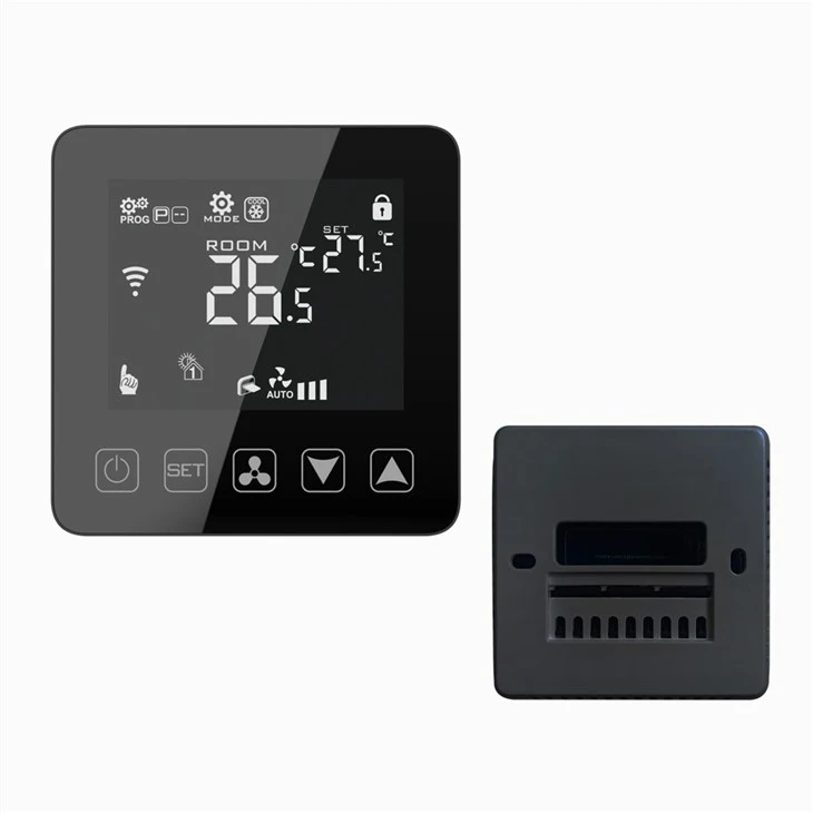 Black Flat Thermostat best